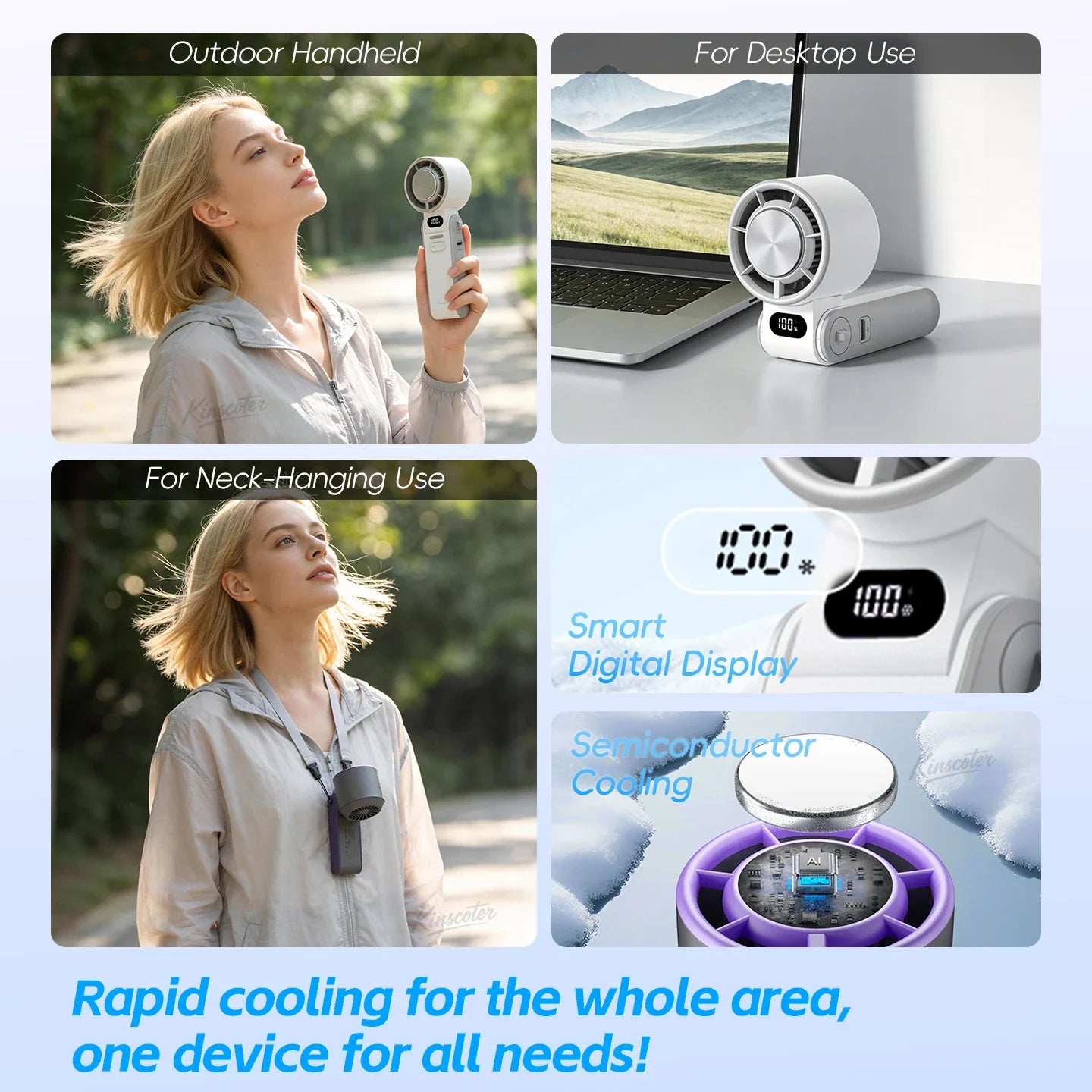 Quick Cool Handheld Fan