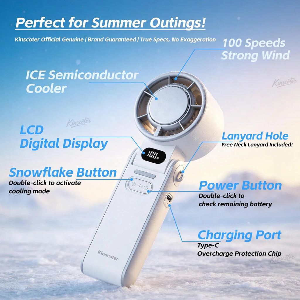 Quick Cool Handheld Fan